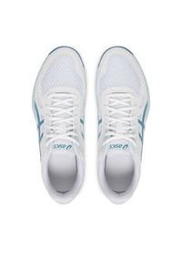 Asics Buty halowe Upcourt 6 1071A104 Biały. Kolor: biały. Materiał: skóra #4