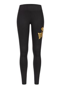 Damskie legginsy Lonsdale Aglish. Kolor: czarny. Materiał: materiał #2