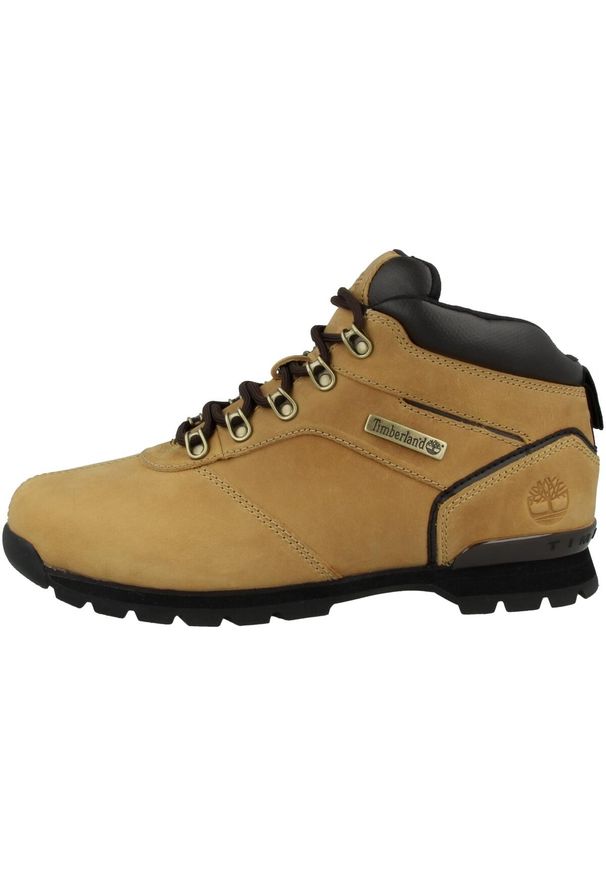 Buty do chodzenia męskie Timberland Splitrock 2. Wysokość cholewki: za kostkę. Zapięcie: sznurówki. Kolor: żółty. Materiał: tkanina, materiał, skóra, syntetyk. Szerokość cholewki: normalna. Sport: turystyka piesza