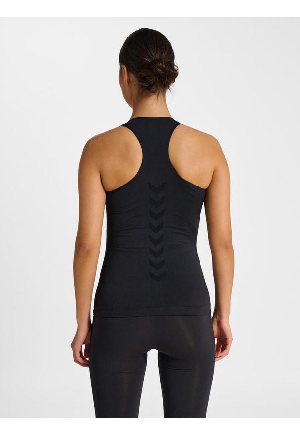 Top Sportowy Bezszwowy Hummel Hmltif Seamless Top Czarny. Okazja: na co dzień. Kolor: czarny. Styl: casual, sportowy