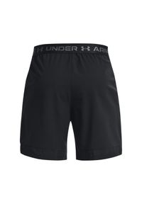Under Armour - Szorty męskie UNDER ARMOUR UA VANISH WOVEN 6IN SHORTS. Okazja: na co dzień, na spacer, do pracy. Kolor: czarny. Styl: casual #6