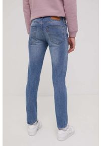 Levi's® - Levi's jeansy 511 męskie. Okazja: na spotkanie biznesowe. Kolor: niebieski. Styl: biznesowy #5