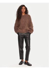 JOOP! Legginsy 58 254P58Patricia 30049668 Czarny Slim Fit. Kolor: czarny. Materiał: skóra #5