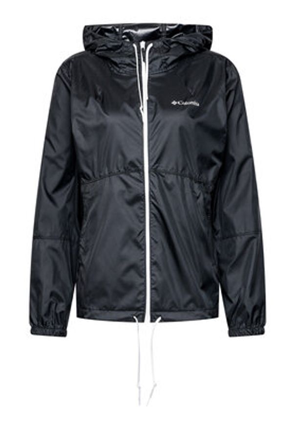 columbia - Columbia Wiatrówka Flash Forward 1585911 Czarny Regular Fit. Kolor: czarny. Materiał: syntetyk