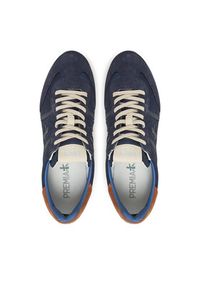 Premiata Sneakersy LUCY VAR 7254 Granatowy. Kolor: niebieski. Materiał: zamsz, skóra