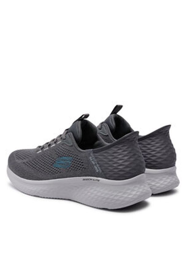 skechers - Skechers Sneakersy Slip_Ins 232466 Szary. Kolor: szary. Materiał: materiał