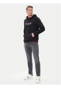 TOMMY HILFIGER - Tommy Hilfiger Bluza Brand Love MW0MW40534 Czarny Regular Fit. Kolor: czarny. Materiał: bawełna #4