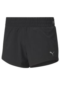 Krótkie spodenki damskie Puma RUN COOLADAPT. Kolor: czarny. Długość: krótkie. Sport: bieganie
