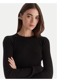 Patrizia Pepe Sweter 2K0337/K7S0-K103 Czarny Slim Fit. Kolor: czarny. Materiał: wiskoza #2