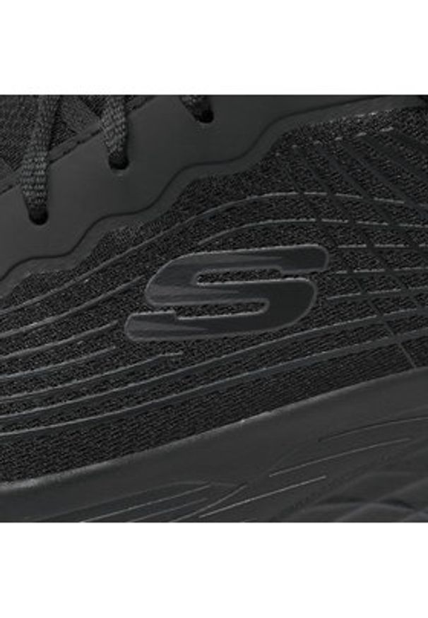 skechers - Skechers Sneakersy Rytas 200021EC/BLK Czarny. Kolor: czarny. Materiał: materiał