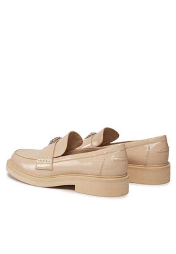 Guess Lordsy FLJST2 PAT14 Beżowy. Kolor: beżowy. Materiał: skóra