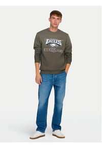 Only & Sons Bluza 22031838 Brązowy Regular Fit. Kolor: brązowy. Materiał: syntetyk #4