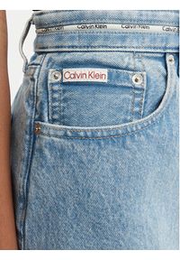 Calvin Klein Jeans Spódnica jeansowa LV047G727G Niebieski jasny Regular Fit. Kolor: niebieski. Materiał: bawełna #2