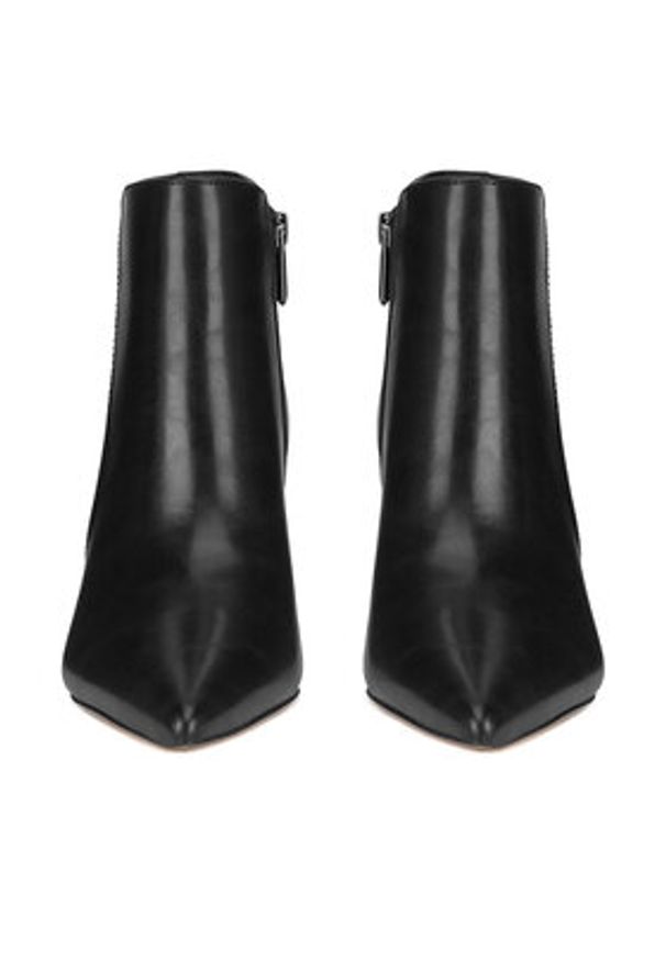 Nine West Botki WFA2784-1 Czarny. Kolor: czarny. Materiał: materiał