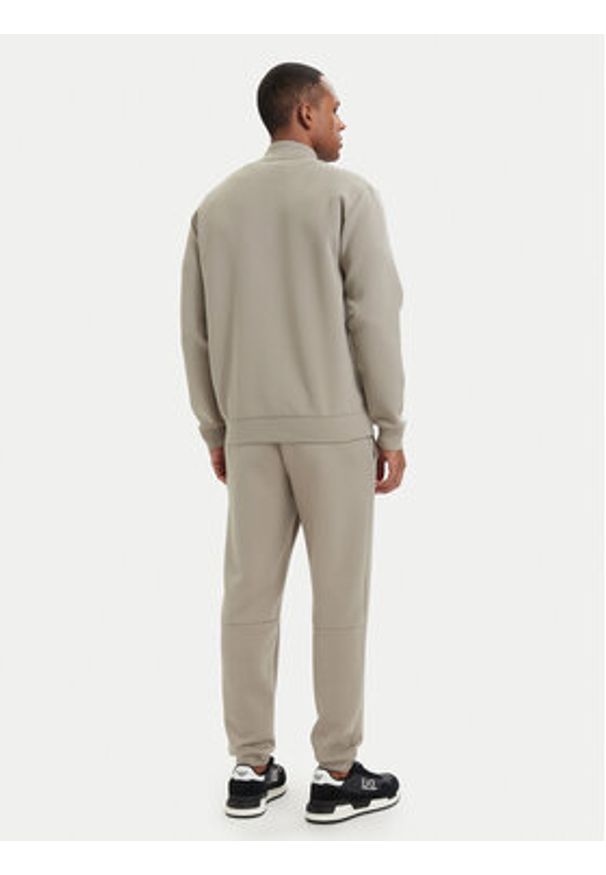 EA7 Emporio Armani Dres 8NPV56 PJ4EZ U6167 Beżowy Regular Fit. Kolor: beżowy. Materiał: syntetyk