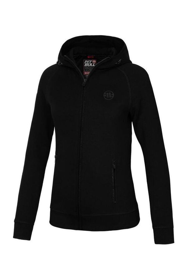 PITBULL - Bluza sportowa męska Pitbull West Coast Fuchsia Hooded Zip. Typ kołnierza: kaptur. Kolor: czarny