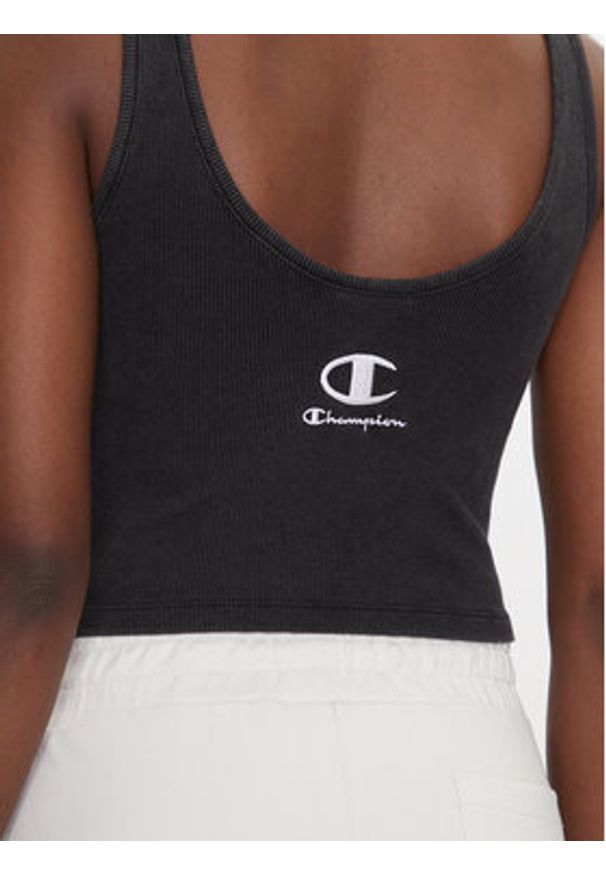 Champion Top 118007 Czarny Regular Fit. Kolor: czarny. Materiał: bawełna