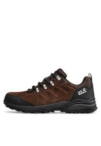 Jack Wolfskin Trekkingi Refugio Texapore Low M 4049851 Brązowy. Kolor: brązowy. Materiał: zamsz, skóra. Sport: turystyka piesza