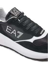 EA7 Emporio Armani Sneakersy X8X186 XK401 N642 Czarny. Kolor: czarny. Materiał: materiał #2