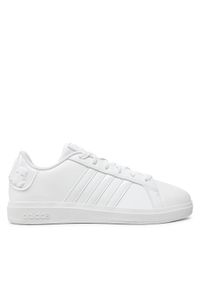 Adidas - adidas Sneakersy STAR WARS Grand Court 2.0 K IH7532 Biały. Kolor: biały. Materiał: skóra. Wzór: motyw z bajki