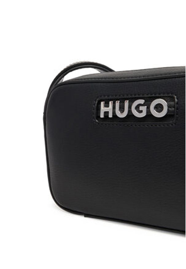 Hugo - HUGO Torebka 50547054 Czarny. Kolor: czarny. Materiał: skórzane