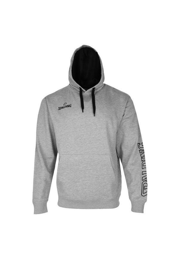 SPALDING - Bluza Spalding Team II. Kolor: szary. Materiał: bawełna. Sport: koszykówka