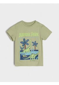 Sinsay - Koszulka Jurassic Park - zielony. Kolor: zielony #1