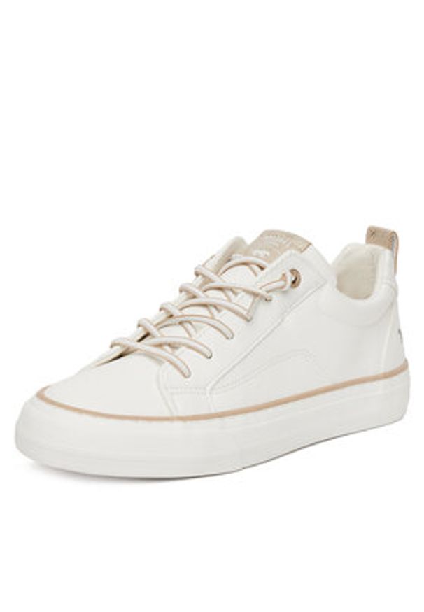 Mustang Sneakersy 1272-311 Biały. Kolor: biały. Materiał: skóra