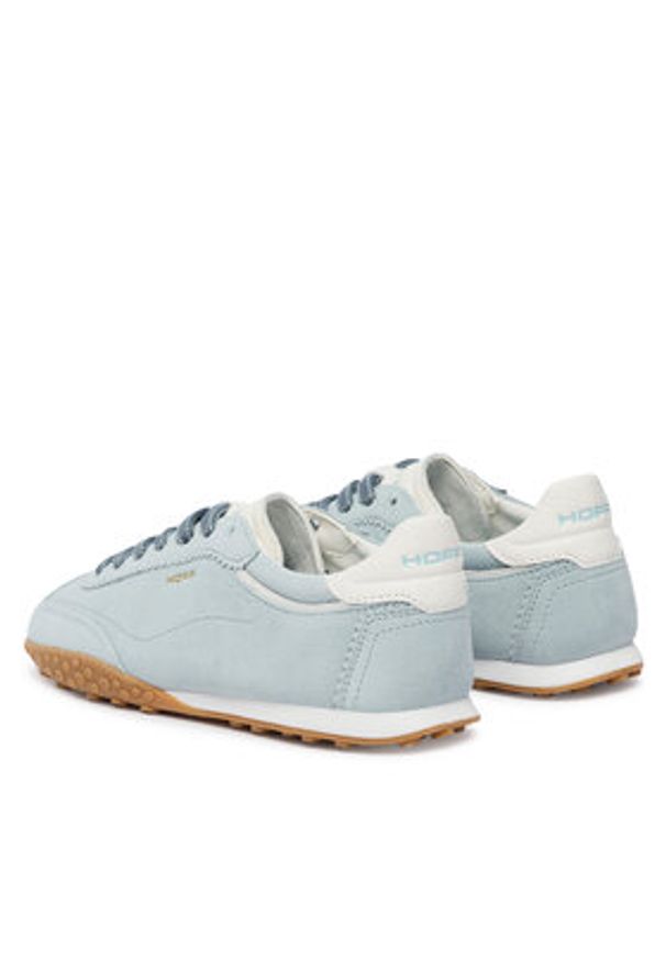 HOFF Sneakersy Bridge 22561019 Błękitny. Kolor: niebieski. Materiał: skóra, zamsz
