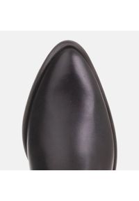Marco Shoes Kowbojki Kaja z paskiem ozdobnym czarne. Zapięcie: pasek. Kolor: czarny #5