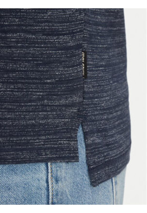 Blend T-Shirt 20718299 Granatowy Regular Fit. Kolor: niebieski. Materiał: bawełna