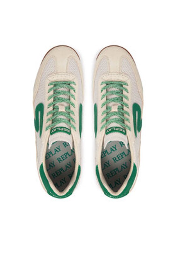 Replay - REPLAY Sneakersy GMSIB .000.C0004T Szary. Kolor: szary. Materiał: zamsz, skóra