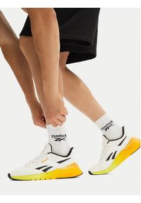 Reebok Buty na siłownię NANO GYM 100212650 Écru. Kolor: kremowy. Materiał: materiał. Sport: fitness #8