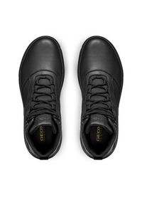 Geox Sneakersy U Nebula + Grip B Ab U46HFB 04654 C9999 Czarny. Kolor: czarny. Materiał: skóra #5
