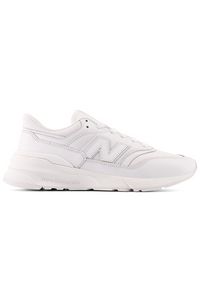 Buty unisex New Balance U997RFA – białe. Okazja: na co dzień. Kolor: biały. Materiał: guma, skóra, syntetyk, materiał. Szerokość cholewki: normalna #1