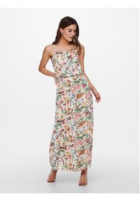only - ONLY Sukienka letnia Winner 15177381 Kolorowy Regular Fit. Materiał: syntetyk. Wzór: kolorowy. Sezon: lato #5