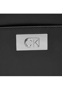 Calvin Klein Plecak Ck Push Domed Backpack K60K612341 Czarny. Kolor: czarny. Materiał: skóra #2