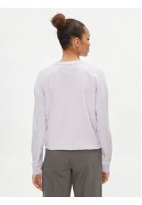 Tommy Jeans Bluza Essential Logo DW0DW18143 Fioletowy Regular Fit. Kolor: fioletowy. Materiał: bawełna #2