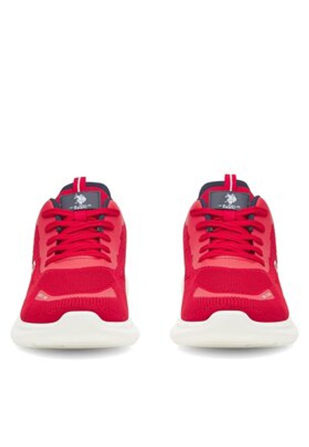 U.S. Polo Assn. Sneakersy ACTIVE001 Czerwony. Kolor: czerwony. Materiał: materiał