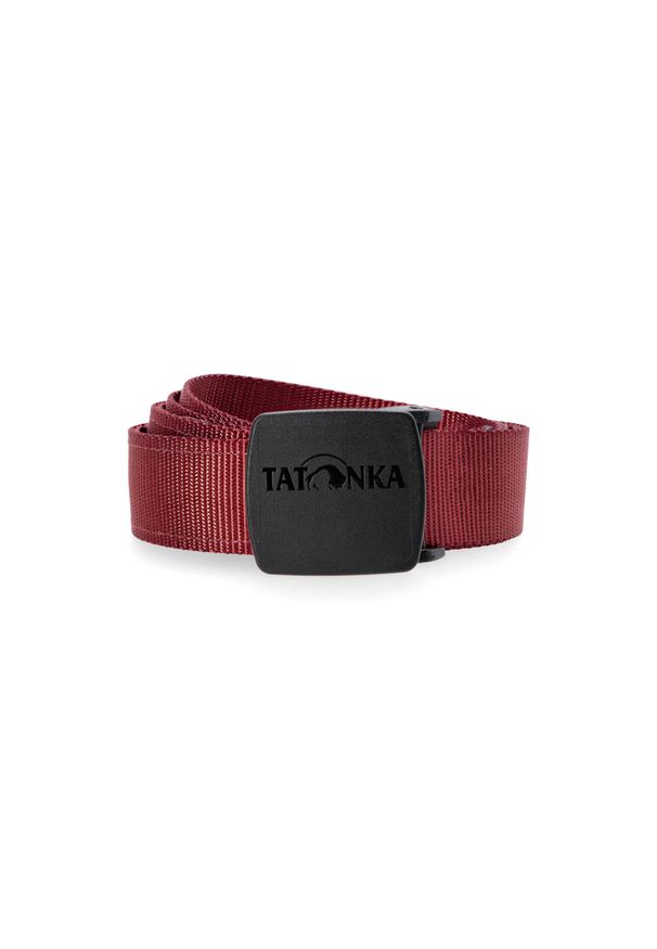 Pasek Tatonka Travel Waistbelt - bordeaux red. Kolor: czerwony