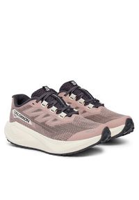 salomon - Salomon Buty do biegania Aero Blaze 3 Grvl W L49218000 Beżowy. Kolor: beżowy. Materiał: materiał #7