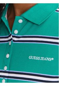 Guess Jeans Top 176097 Zielony Classic Fit. Kolor: zielony. Materiał: bawełna #2