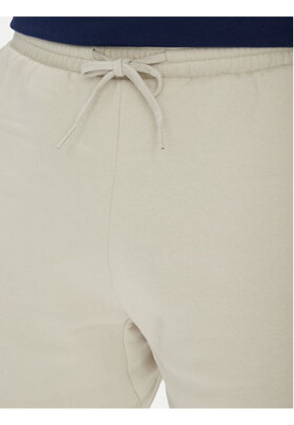 Adidas - adidas Szorty sportowe Collegiate JM1726 Beżowy Regular Fit. Kolor: beżowy. Materiał: bawełna. Styl: sportowy