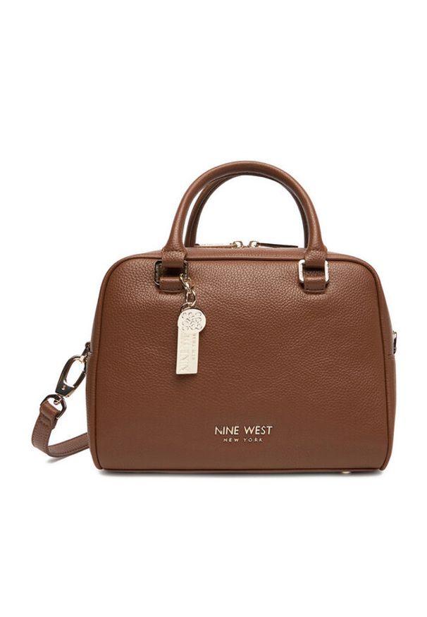 Nine West Torebka CEO-Brooklyn-Bliss-LX10159 Brązowy. Kolor: brązowy