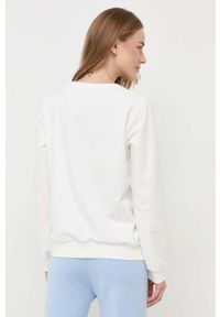 Liu Jo bluza damska kolor beżowy z aplikacją. Kolor: beżowy. Materiał: materiał. Długość rękawa: długi rękaw. Długość: długie. Wzór: aplikacja. Styl: klasyczny #3
