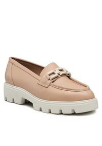 Badura Loafersy TROPEA-E23-28188PE Różowy. Kolor: różowy. Materiał: skóra #4