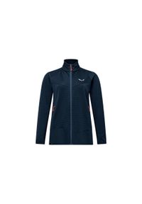 Salewa - Bluza trekkingowa damska Puez Altavia PL Women. Kolor: niebieski. Materiał: dzianina