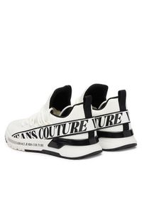 Versace Jeans Couture Sneakersy 80YA3SA3 Biały. Kolor: biały. Materiał: materiał #4