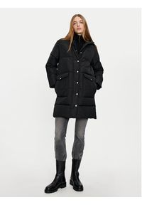 Lee Płaszcz zimowy 112355161 Czarny Relaxed Fit. Kolor: czarny. Materiał: syntetyk. Sezon: zima #6