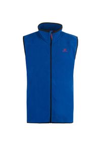 ZUMBA WEAR - Kamizelka męska Athl. DPT Este Royal Blue 2XL - Sportowa i Oddychająca. Kolor: niebieski. Materiał: polar. Sport: taniec, joga i pilates